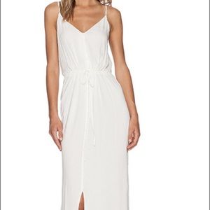 Paige Lyssa White Maxi Dress